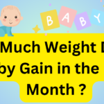 How Much Weight Does a Baby Gain in the Last Month