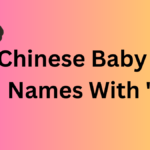 Chinese Baby Girl Names With A